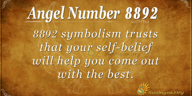 8892 angel number