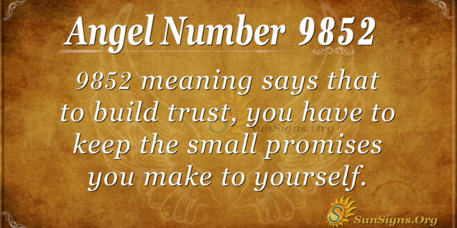 9852 angel number