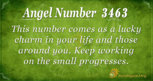 3463 angel number