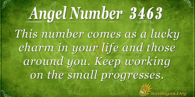 3463 angel number
