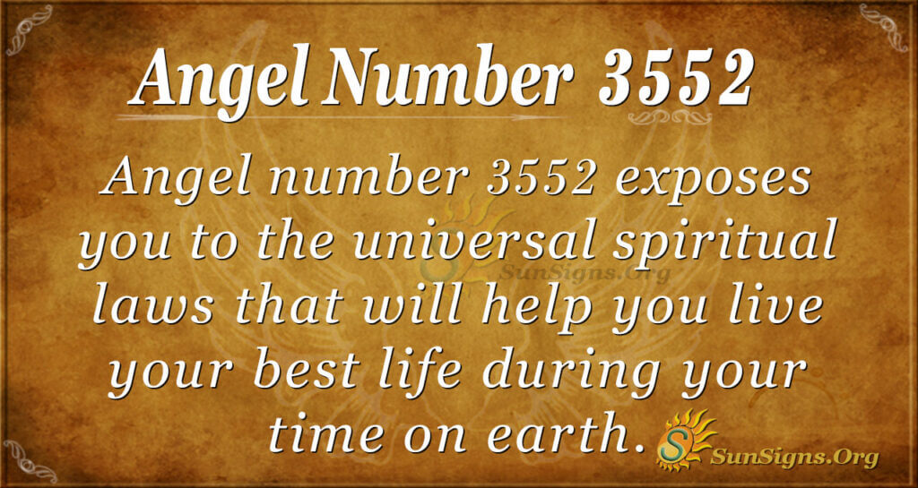 3552 angel number
