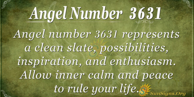3631 angel number