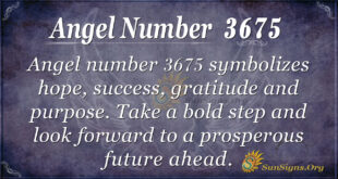 3675 angel number