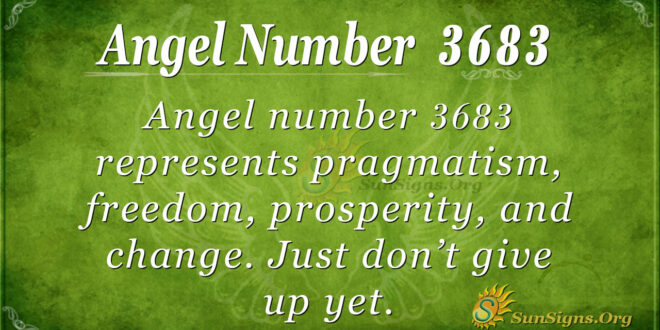 3683 angel number