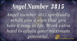 3815 angel number