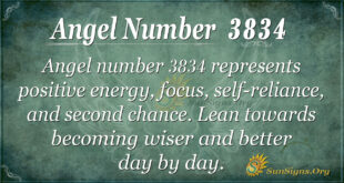 3834 angel number