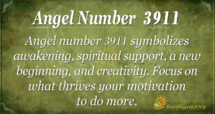 3911 angel number
