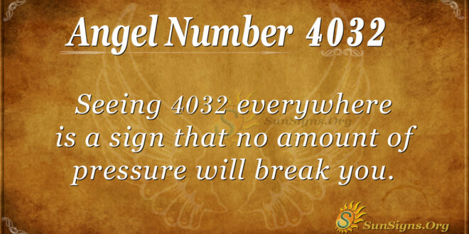 4032 angel number
