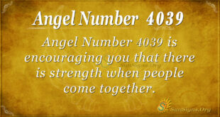 4039 angel number