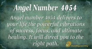 4054 angel number