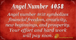 4058 angel number