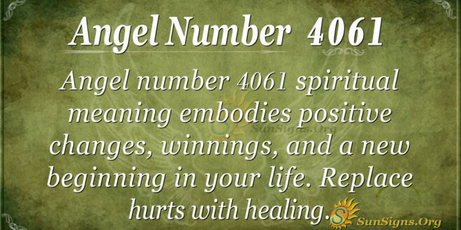 4061 angel number