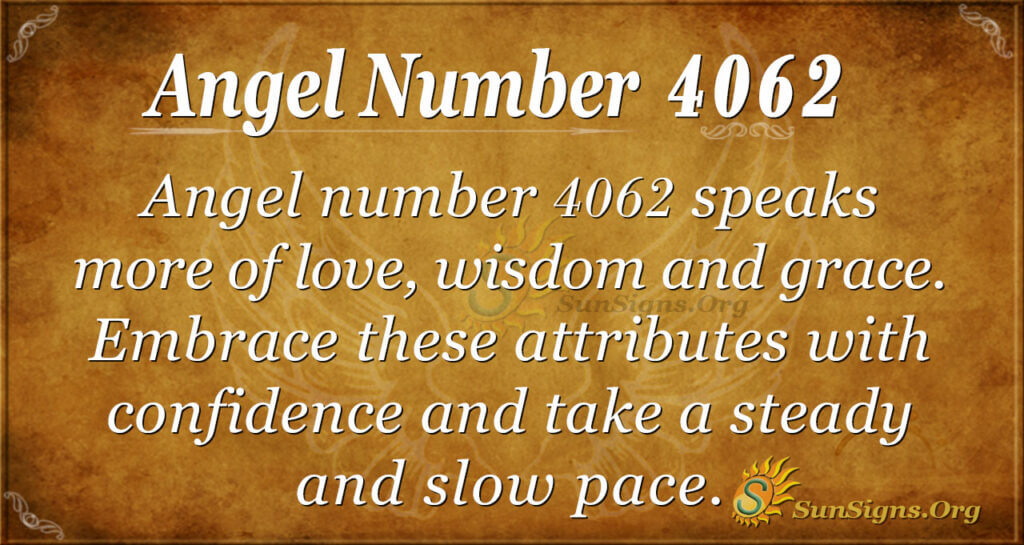 Angel number 4062