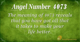 4073 angel number