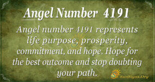 4191 angel number