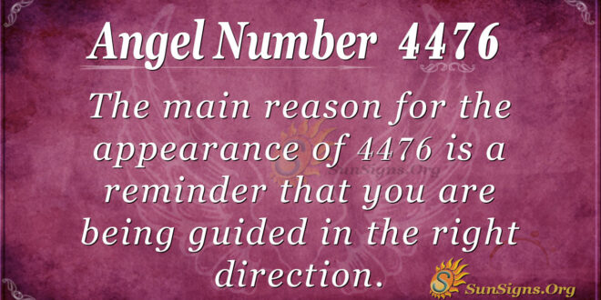 4476 angel number