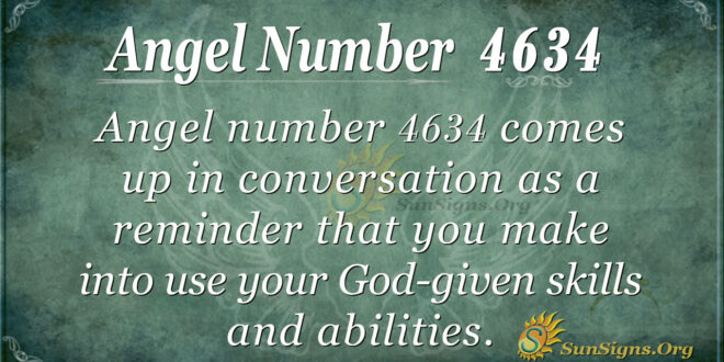 4634 angel number