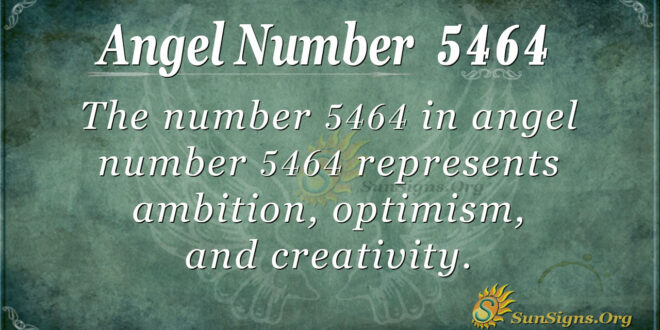 5464 angel number