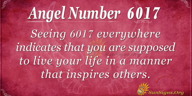 6017 angel number