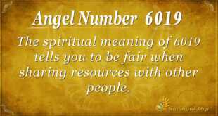 6019 angel number