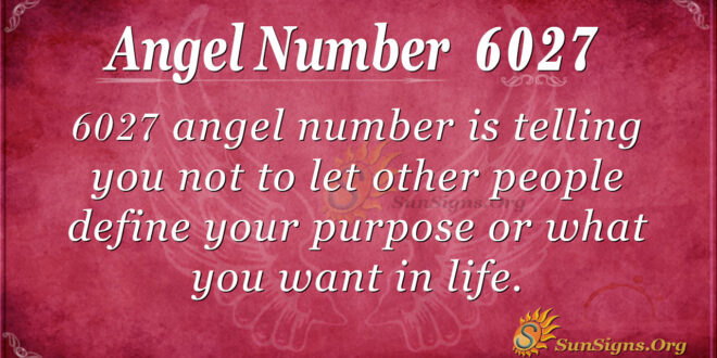 6027 angel number