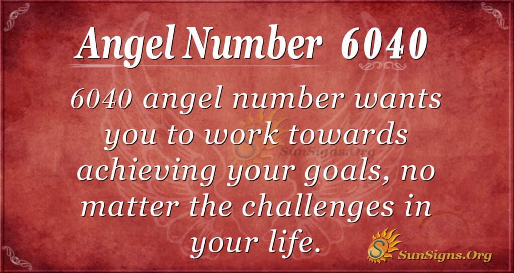 6040 angel number