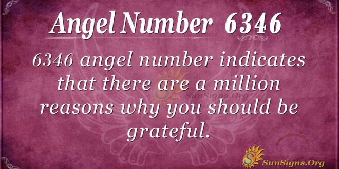 6346 angel number