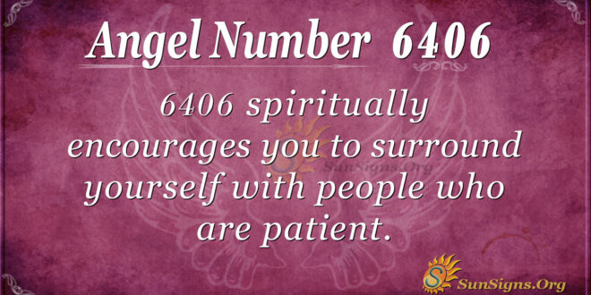 6406 angel number