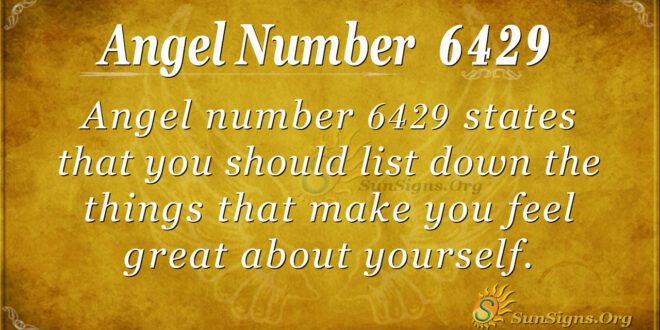 6429 angel number