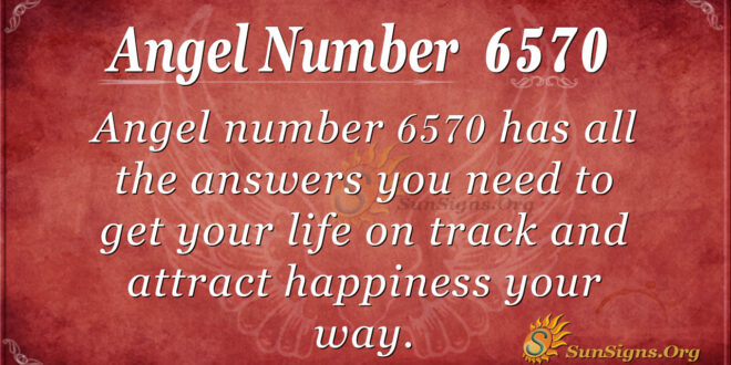6570 angel number