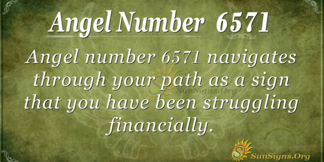 6571 angel number