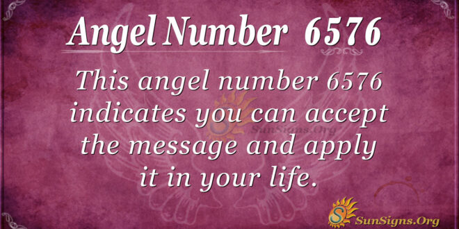 6576 angel number