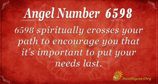 6598 angel number