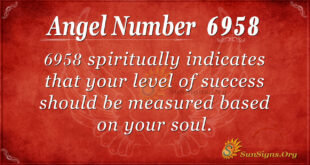 6958 angel number