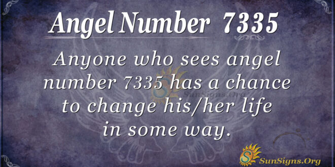 7335 angel number