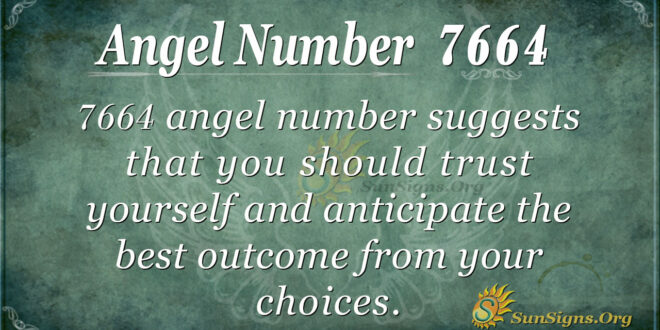 7664 angel number
