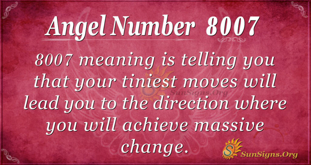 8007 angel number