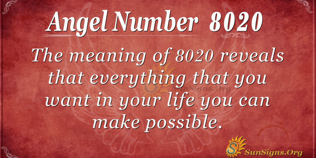 8020 Meaning 8020 Meaning