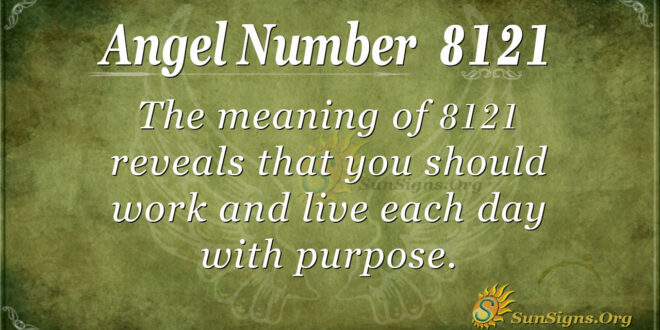 8121 angel number