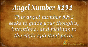 Angel Number 8292