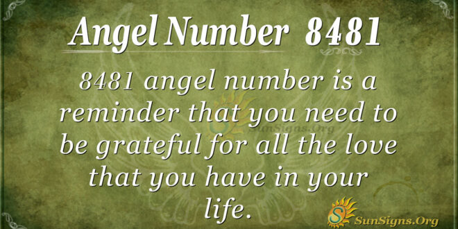 8481 angel number