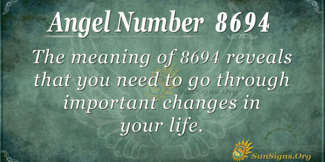 8694 angel number