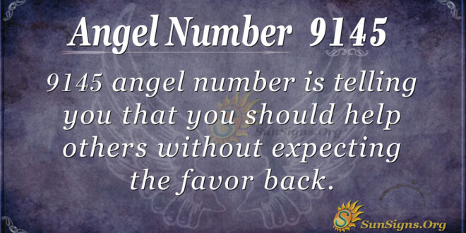 9145 angel number