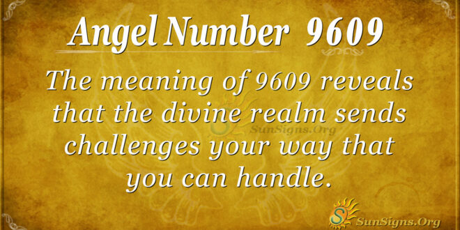 9609 angel number
