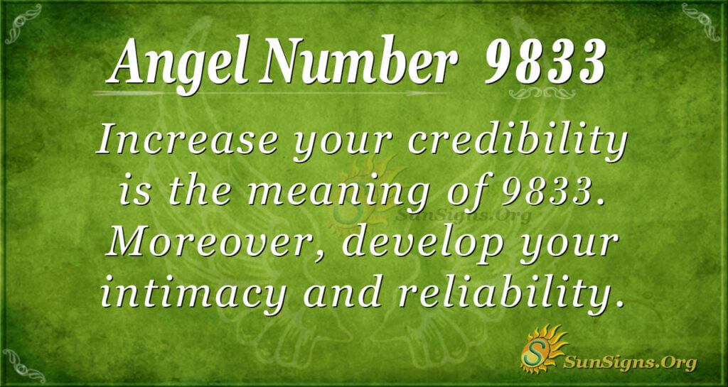 9833 angel number