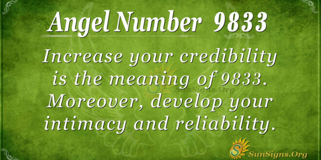 9833 angel number
