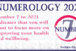 numerology number 7 2021