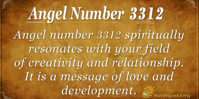 3312 angel number