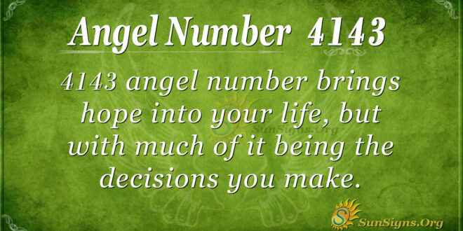 4143 angel number
