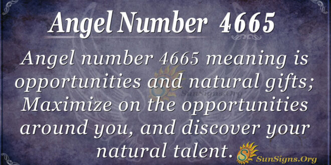 4665 angel number